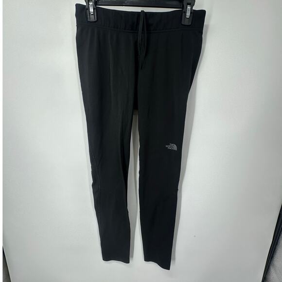 The North Face Women's Black Leggings‎ Size Medium Stretch Athletic Activewear - Picture 1 of 4